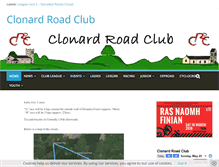 Tablet Screenshot of clonardroadclub.com